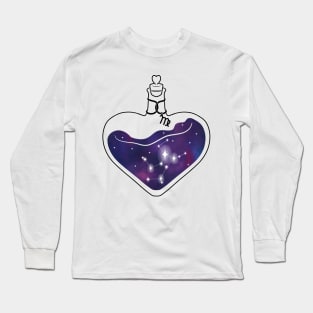 Virgo ~ Constellation in a jar ~ Potion Bottle Long Sleeve T-Shirt